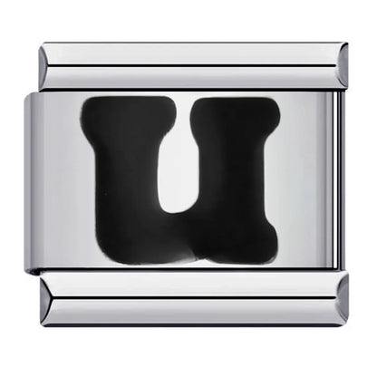 Black Color 26 English Letter 001