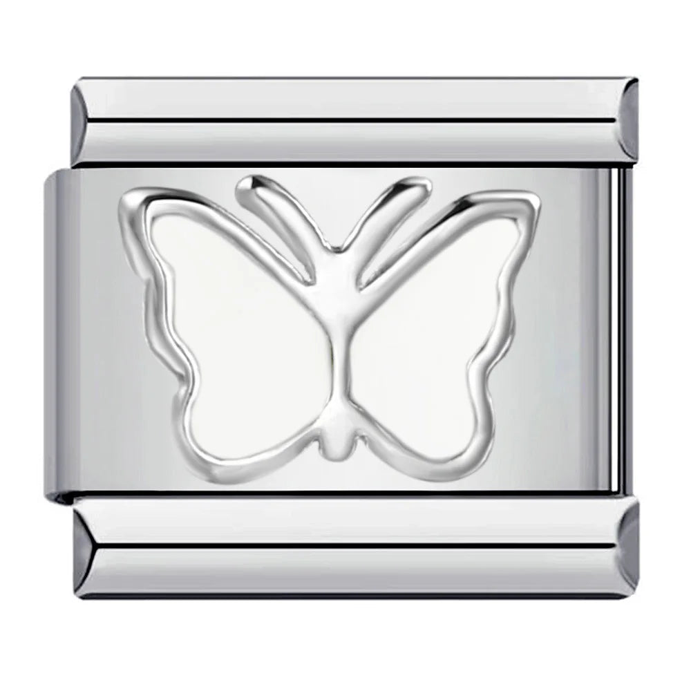 Butterfly Italian Charm Link 479