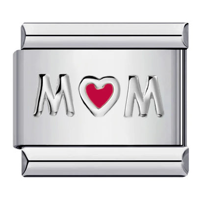 Mom Italian Charm Link 450