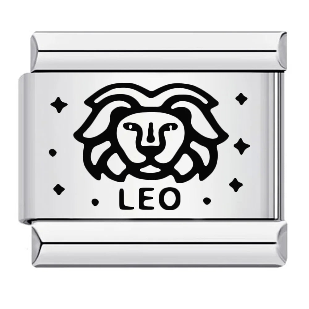 Laser Italian Charms Links 368