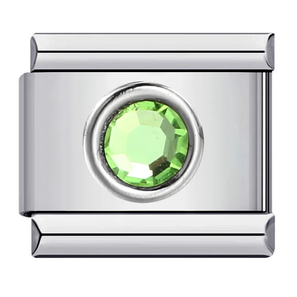 Round Italian Charm Links 160