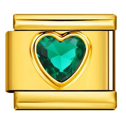 Heart Italian Charm Link 473
