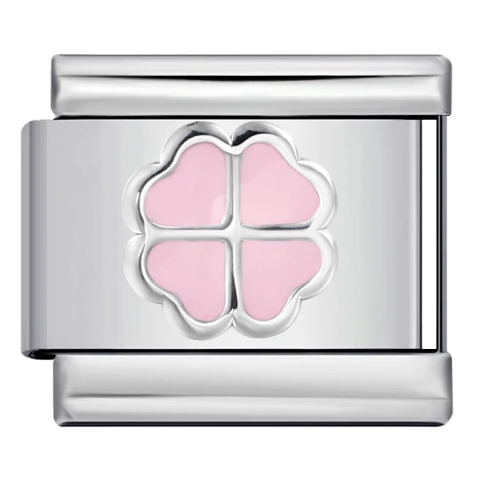 Pink Italian Charm Link 401