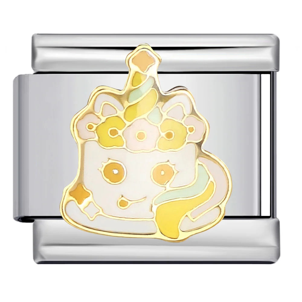 Coffee Italian Charm Link 260
