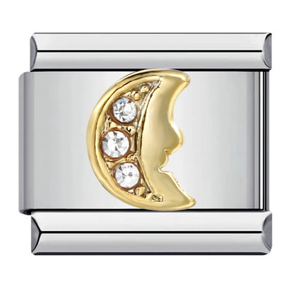 Zirconia Italian Charm Links 103