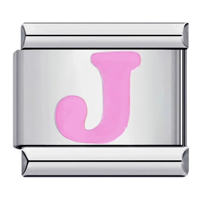 Pink 26 English Letters