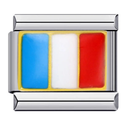 National Flag Italian Charm Links 068