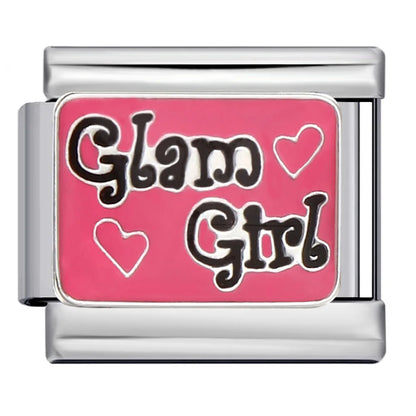 Words Italian Charm Link 201
