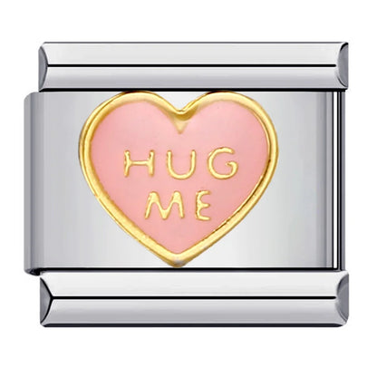 Heart Italian Charm Links 159