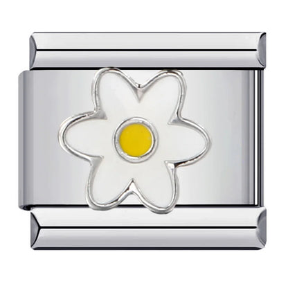 Flower Italian Charm Links 073
