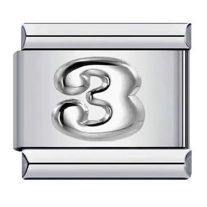 0-9 Number Italian Charm 253