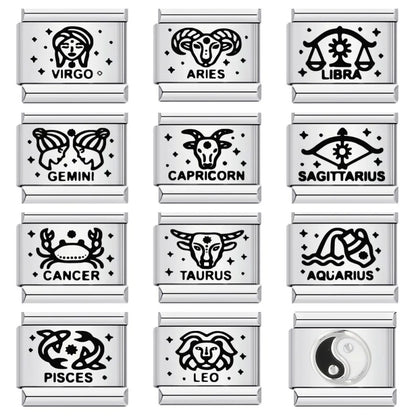 Laser Italian Charms Links 368