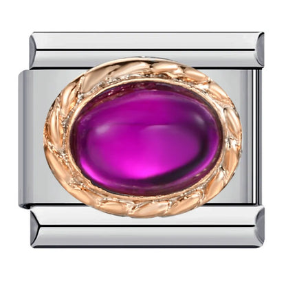 Pink Italian Charm Link 401