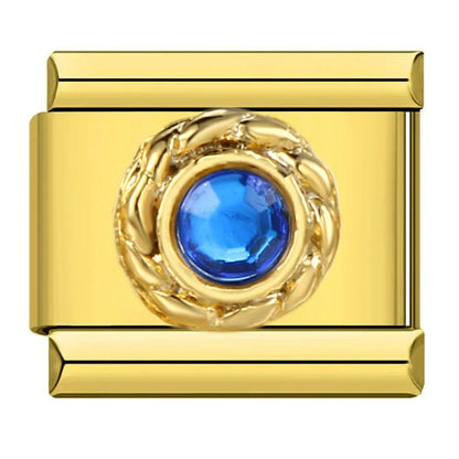 Round Italian Charm Links 118