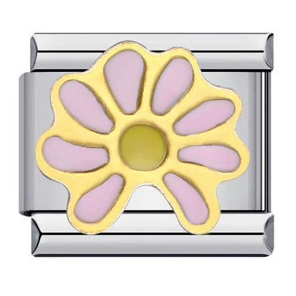 Flower Italian Charm Links 141