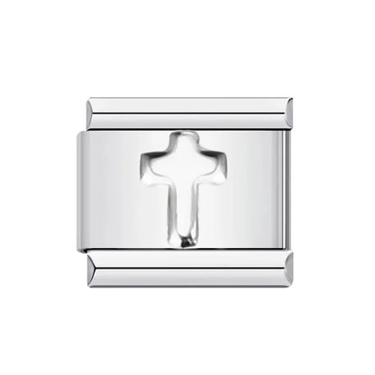 Silver Color 26 English Letter 071