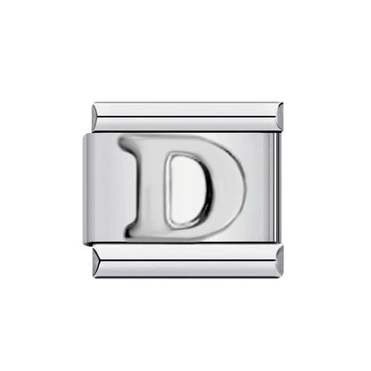 Silver Color 26 English Letter 071