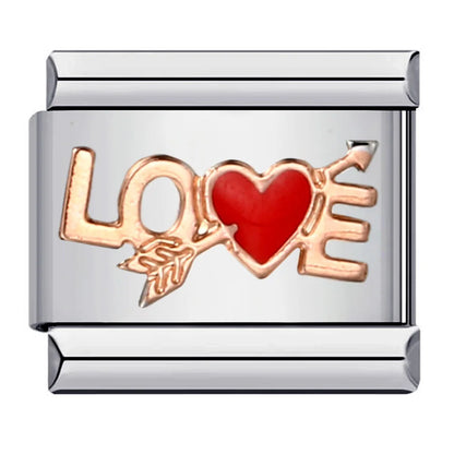 Love Italian Charm Link 434