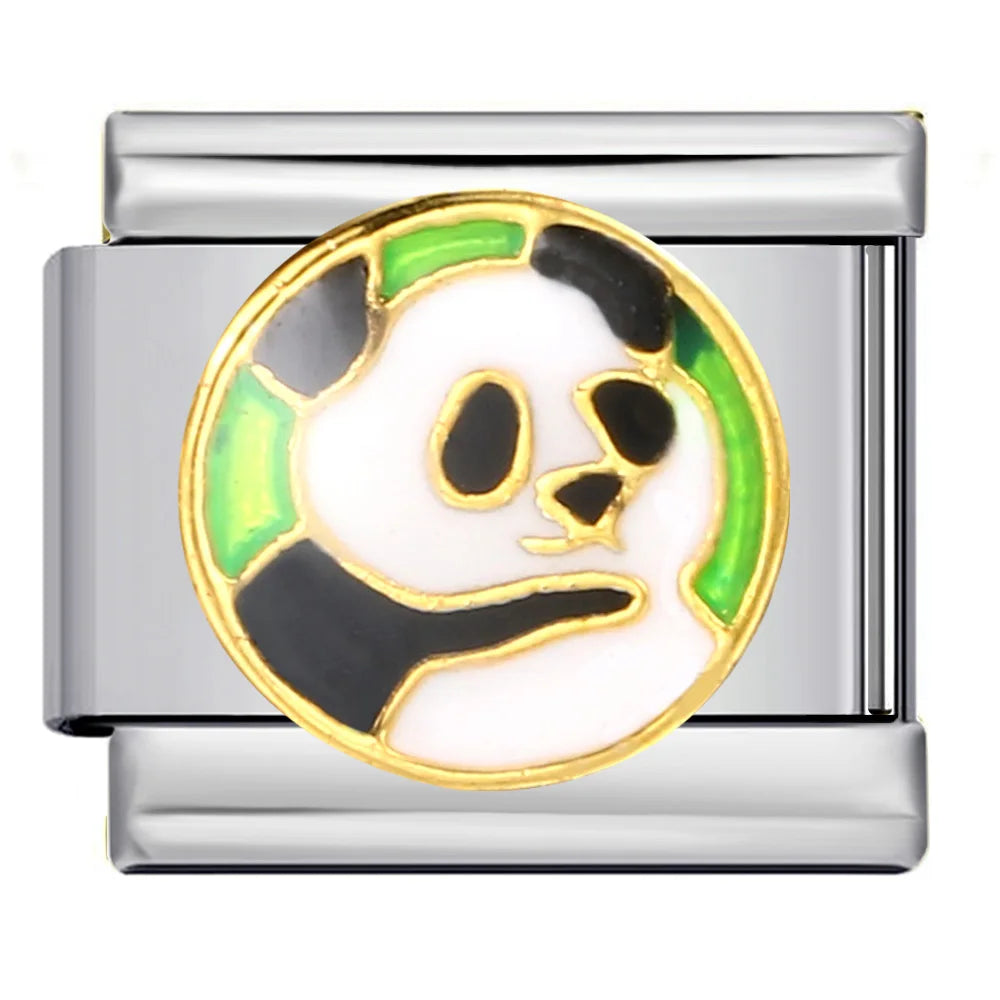 Panda Italian Charm Link 309