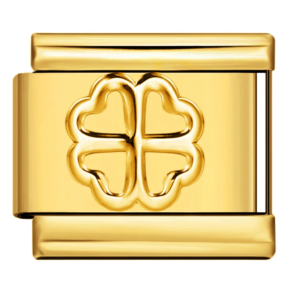 Flower Italian Charm Link 332
