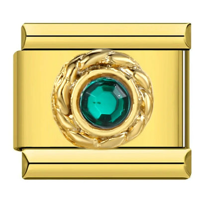 Round Italian Charm Links 160