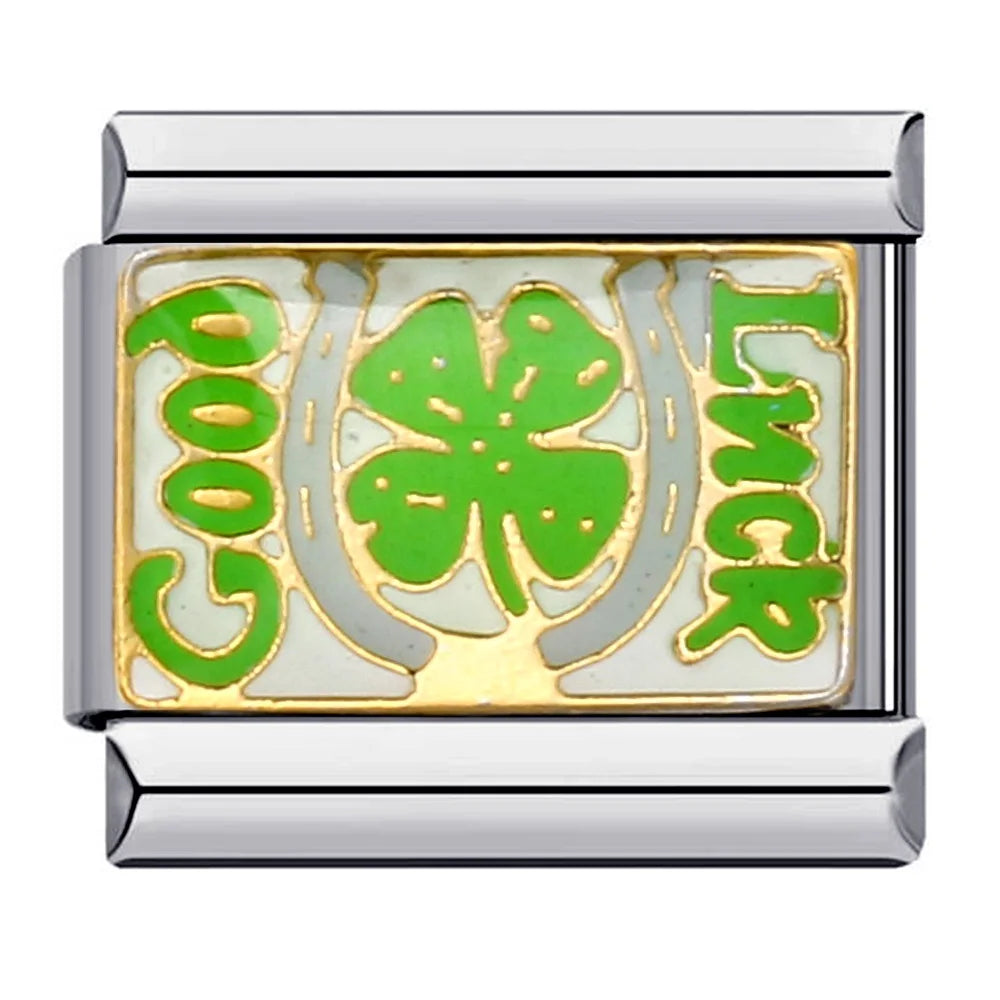 Flower Italian Charm Links 141