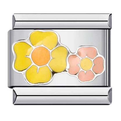 Flower Italian Charm Links 141