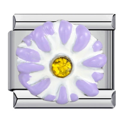 Purple Italian Charm Link 170