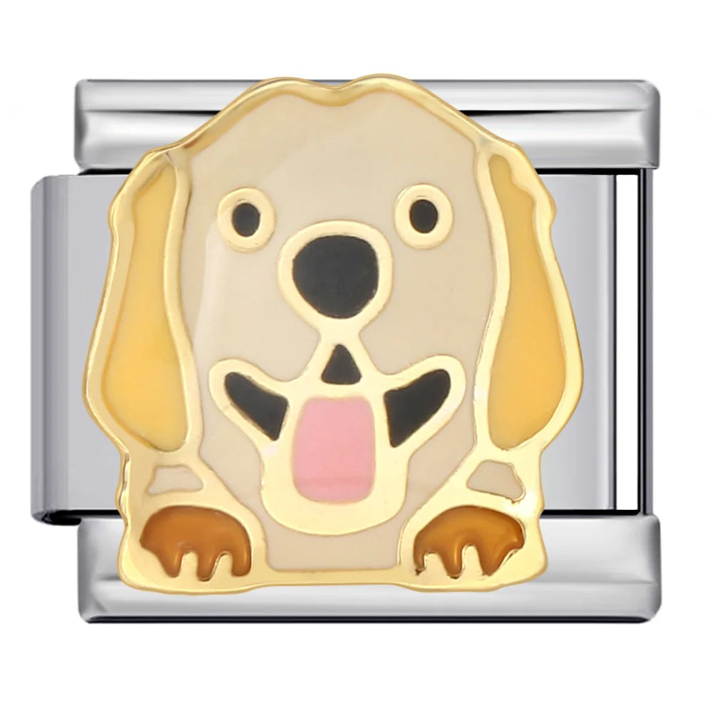 Dog Italian Charm Link 303