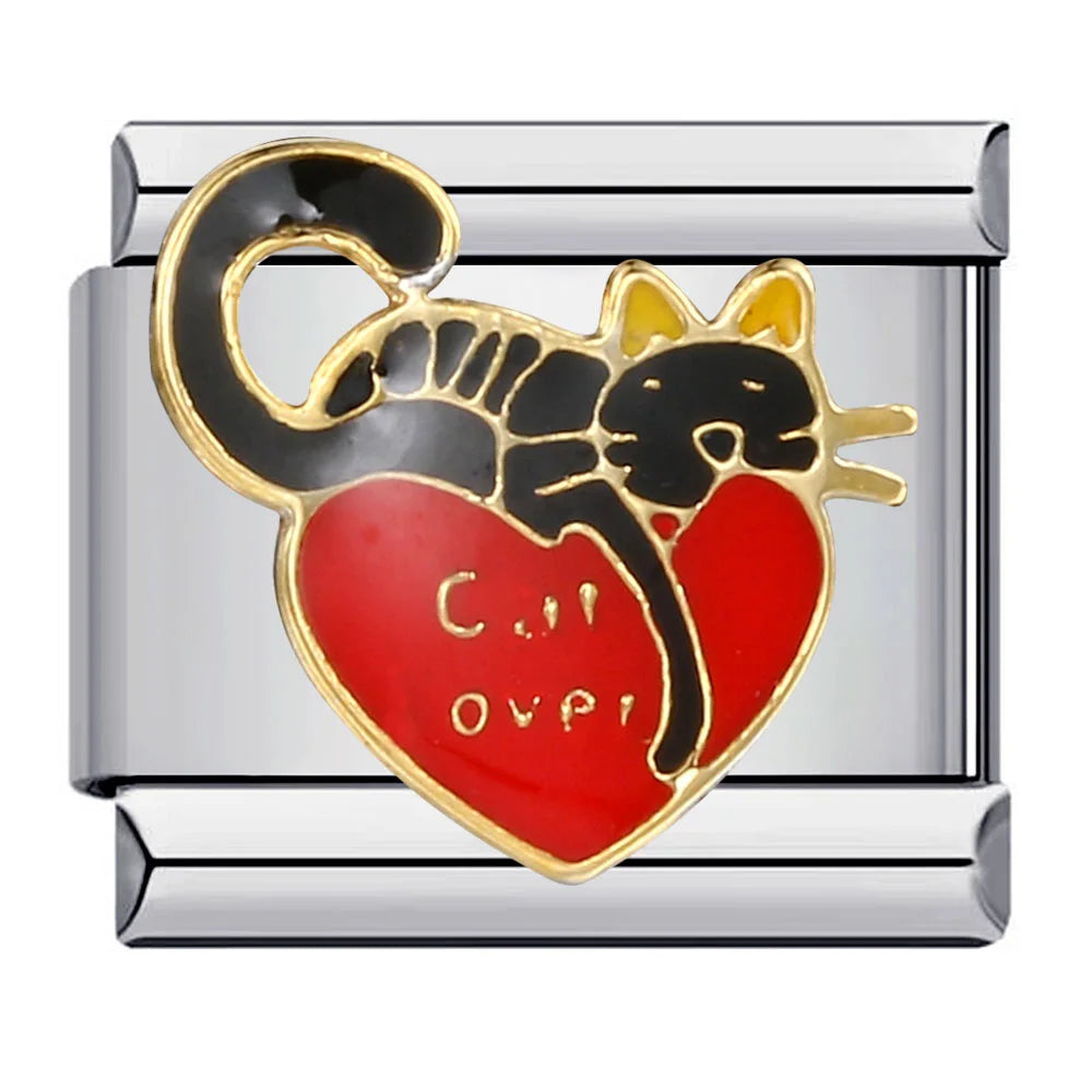 Animal Italian Charm Links 117