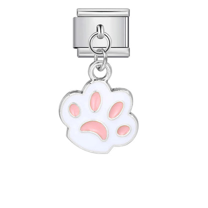 Paw Print Italian Charm 579