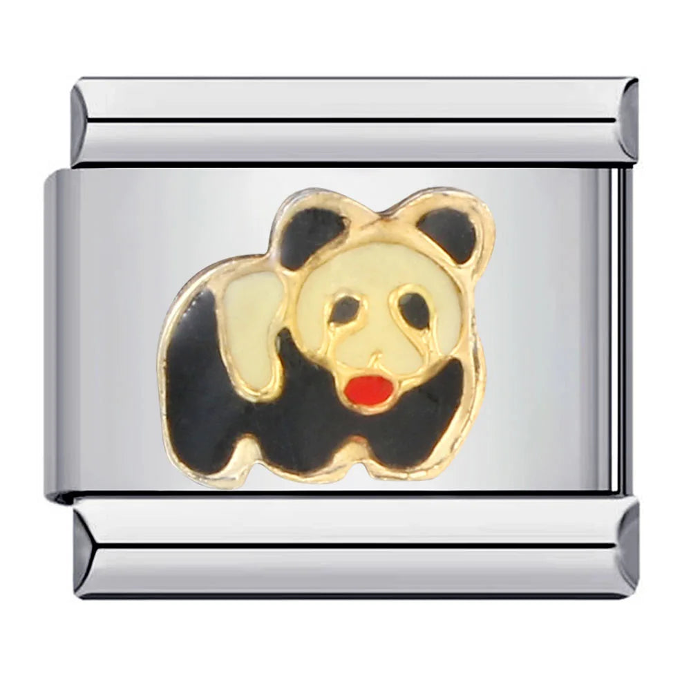 Panda Italian Charm Link 309
