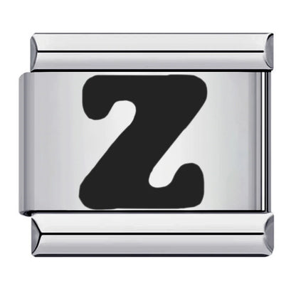 Black Color 26 English Letter 001