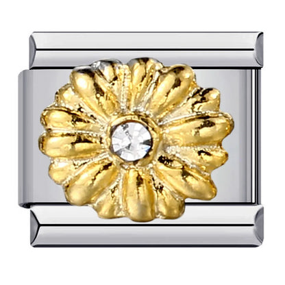 Flower Italian Charm Links 073