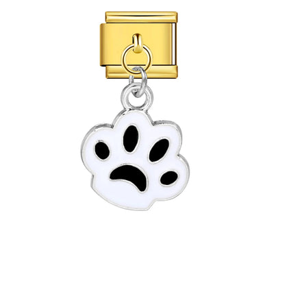 Paw Print Italian Charm 579