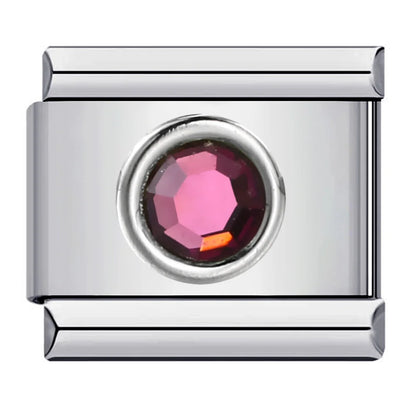 Round Italian Charm Link 297