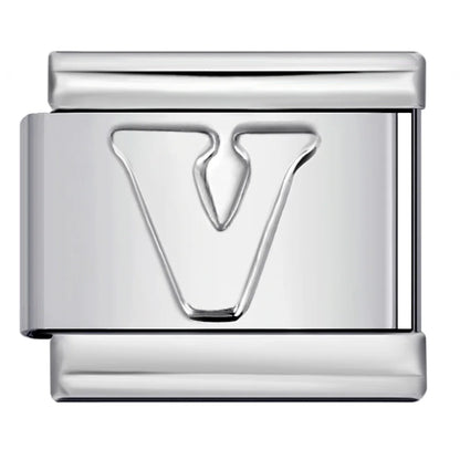 Silver Color 26 English Letter 533