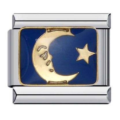Ocean Italian Charm Link 322