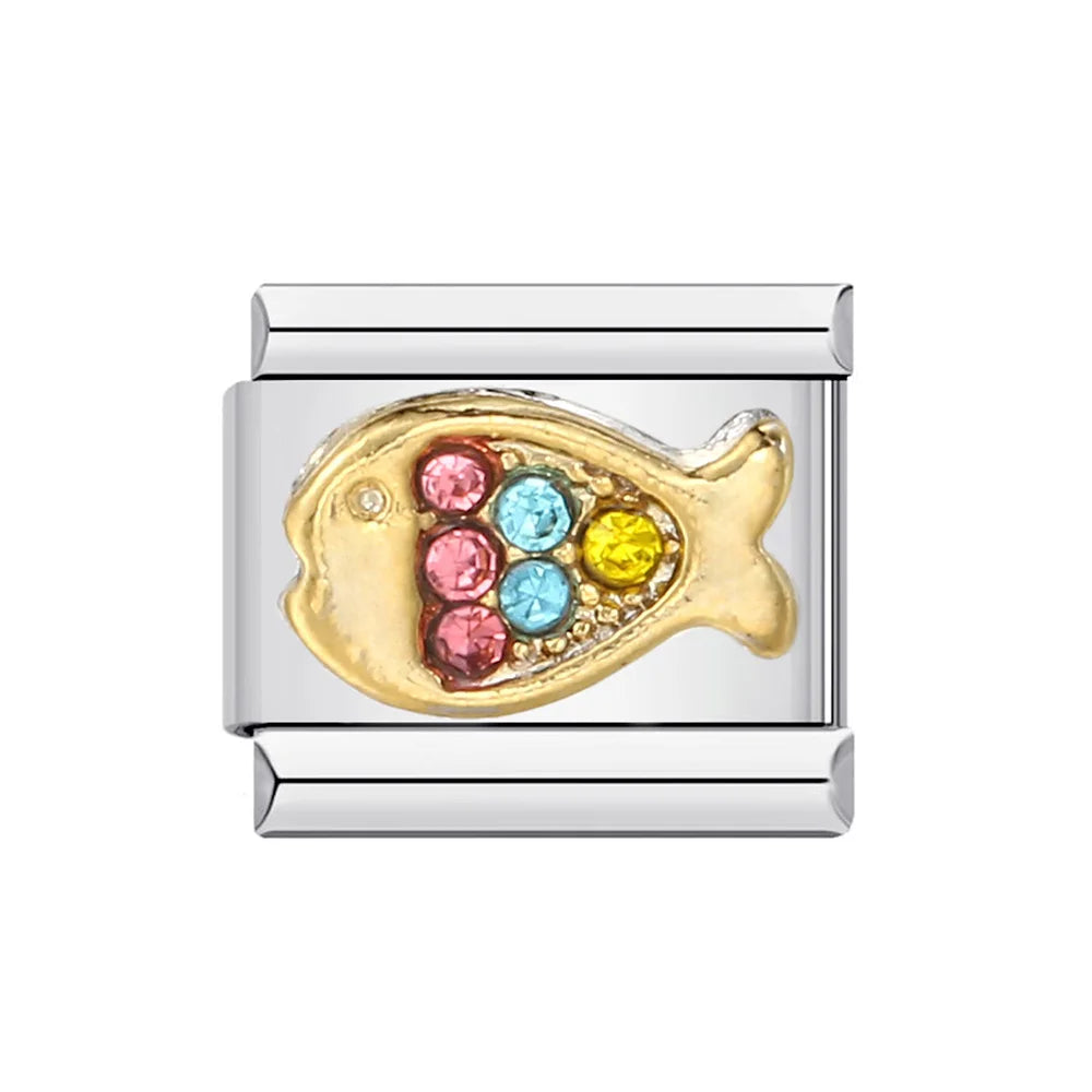 Italian Charm Links 065