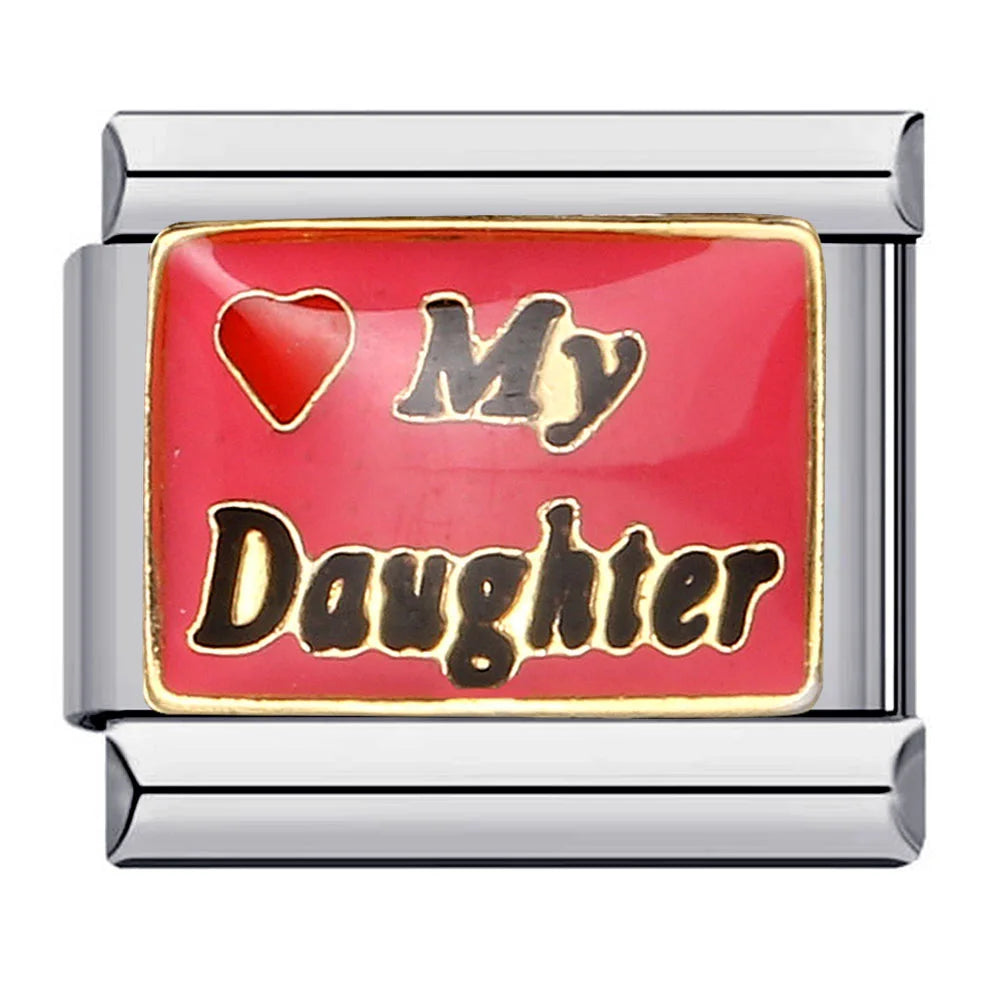 Words Italian Charms Link 481