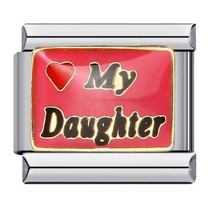 Words Italian Charms Link 481