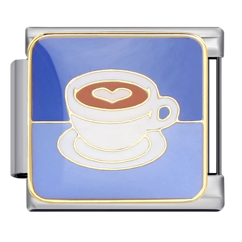 Coffee Italian Charm Links 122