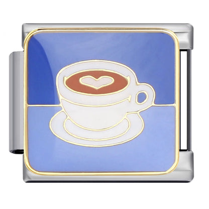 Coffee Italian Charm Links 122