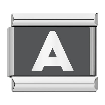 Laser 26 English Letters Charm 028
