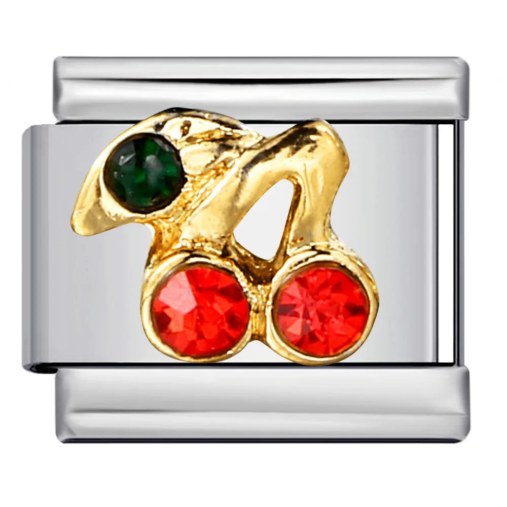 Gold Color Italian Charm 478