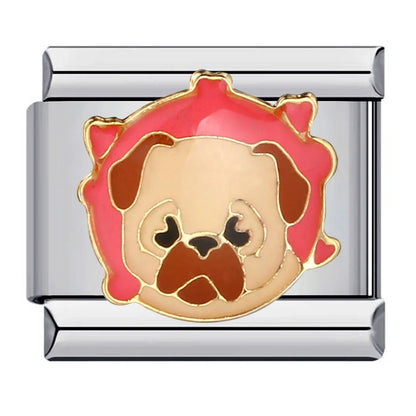 Dog Italian Charm Link 303