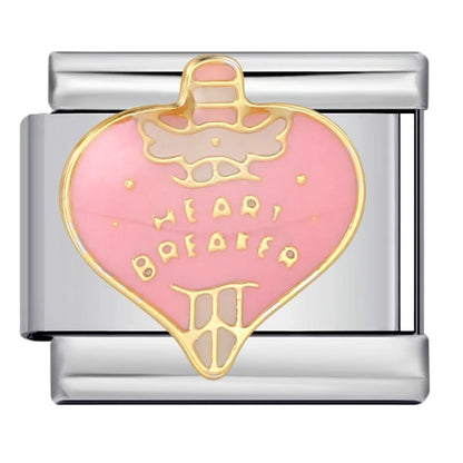 Heart Italian Charm Link 258