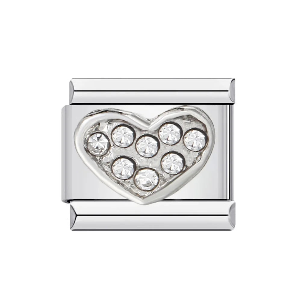 Silver Color 26 English Letters 125