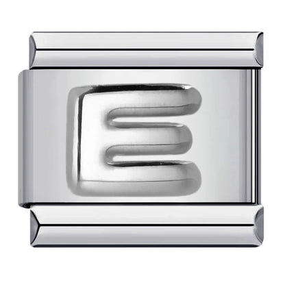 Silver Color 26 English Letters 174