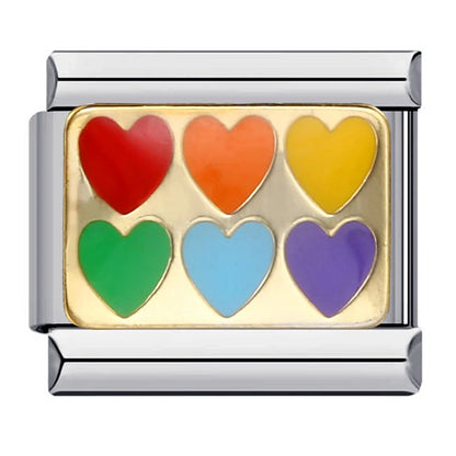 Poker Italian Charm Links 087